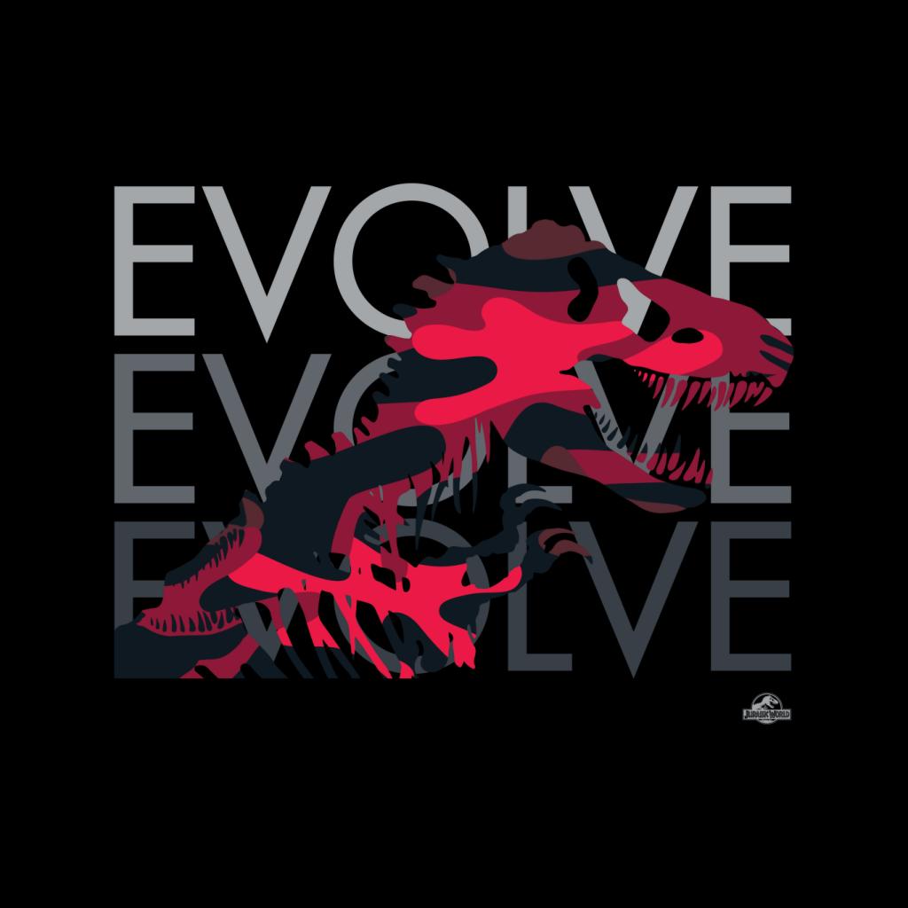 Jurassic Park T Rex Evolve Evolve Evolve Men's T-Shirt-ALL + EVERY