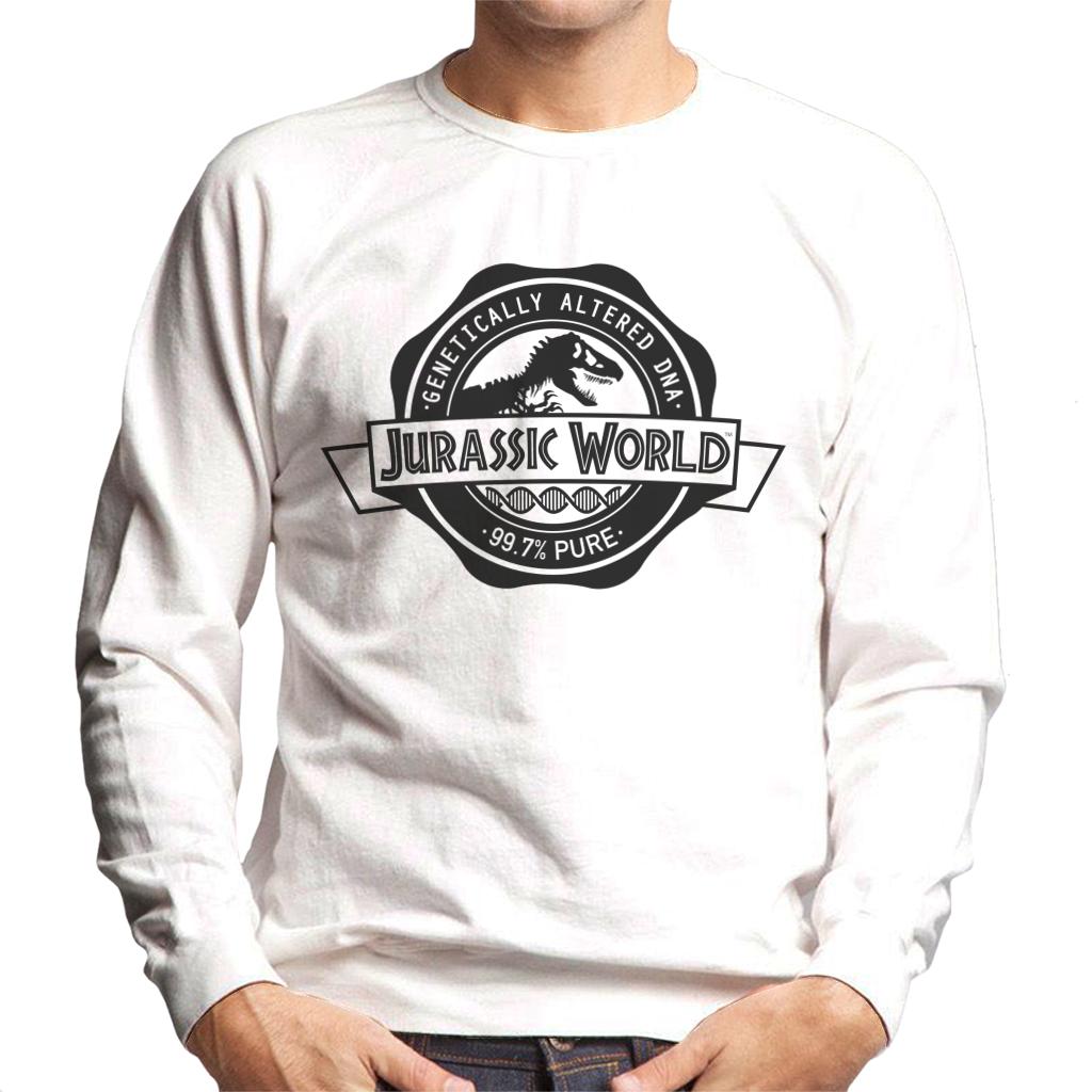 Jurassic Park Genetically Altered DNA Men's Sweatshirt-ALL + EVERY