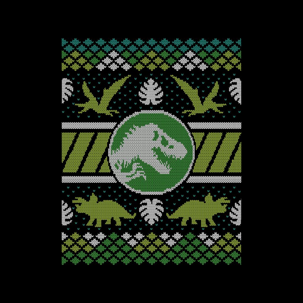 Jurassic Park Christmas T Rex Men's T-Shirt-ALL + EVERY