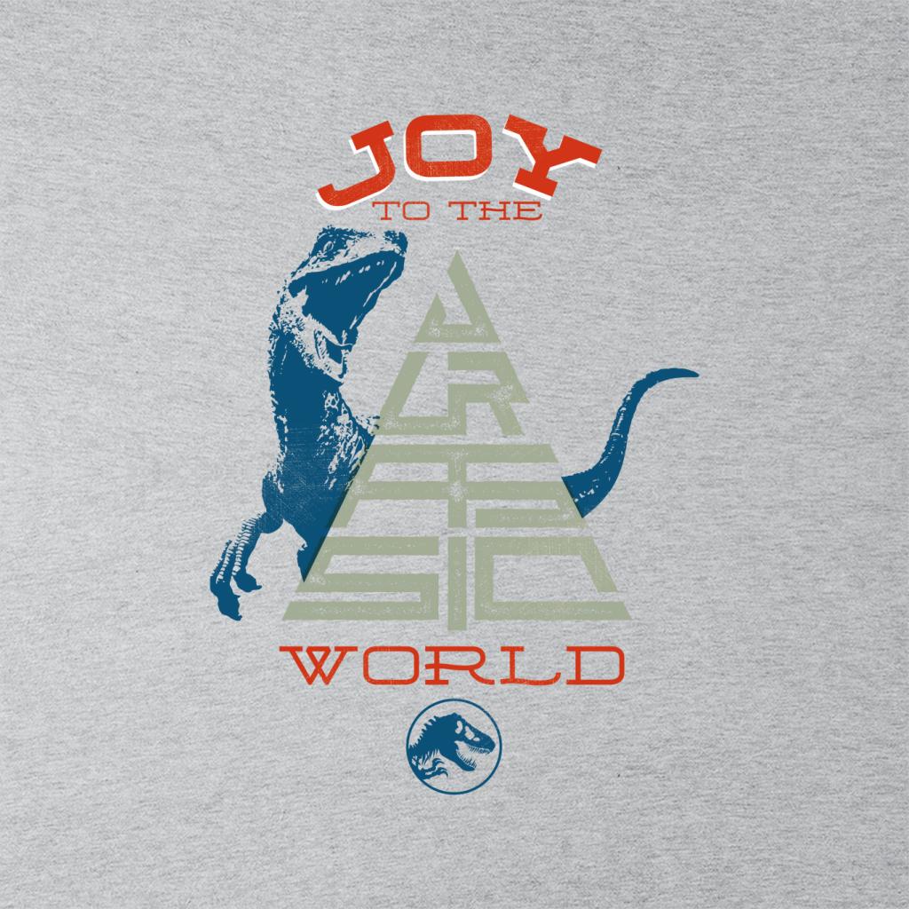 Jurassic Park Christmas Joy To The World Kid's T-Shirt-ALL + EVERY