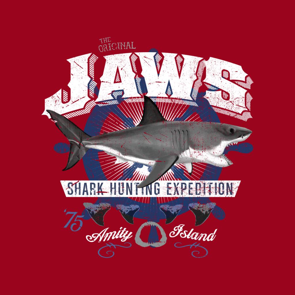 Jaws Shark Hunting Expedition Amity Island Women's Sweatshirt-ALL + EVERY