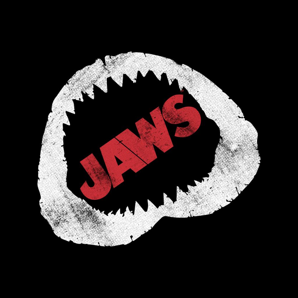 Jaws Bite Red Text Men's T-Shirt-ALL + EVERY