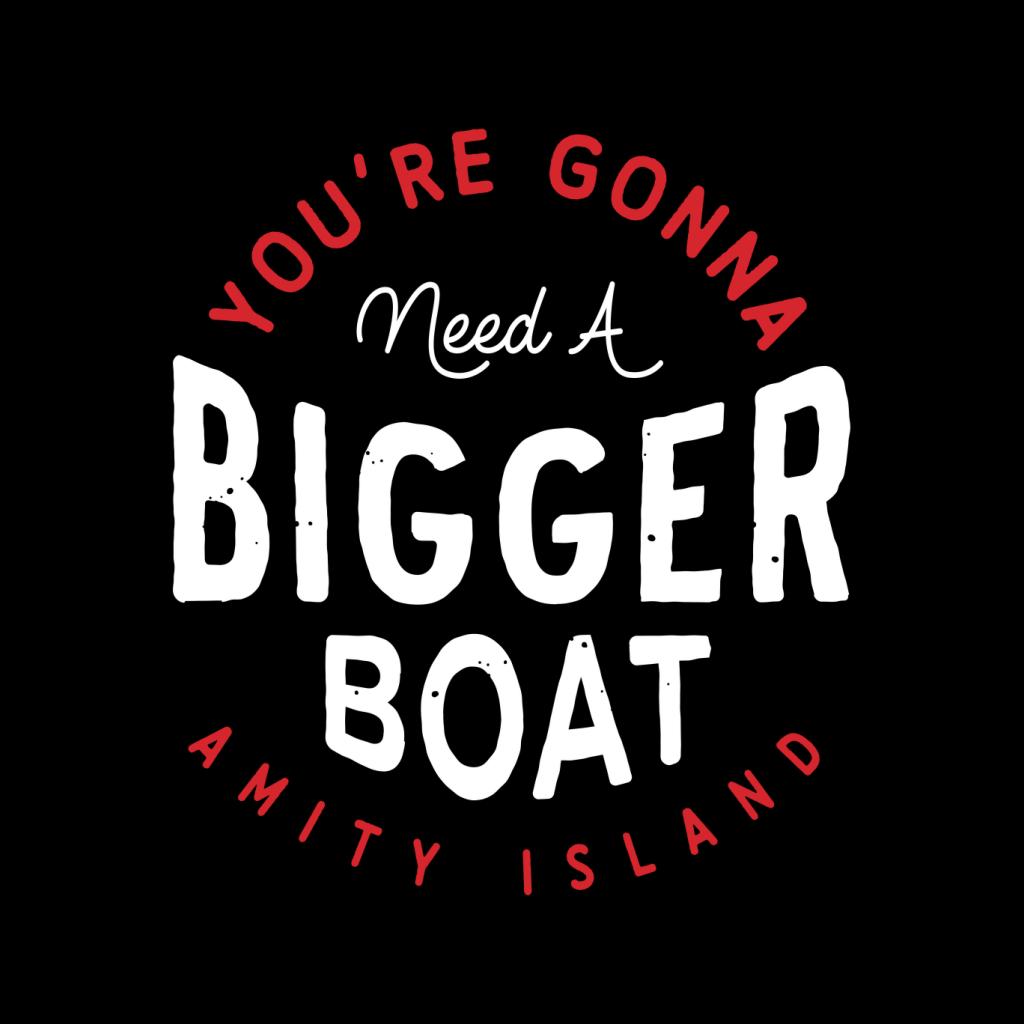 Jaws You Are Gonna Need A Bigger Boat Amity Island Men's T-Shirt-ALL + EVERY