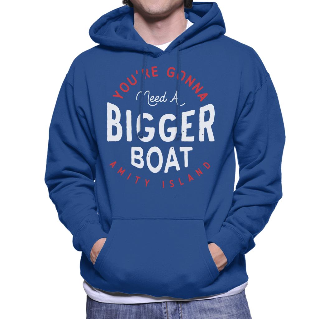 Jaws You Are Gonna Need A Bigger Boat Amity Island Men's Hooded Sweatshirt-ALL + EVERY