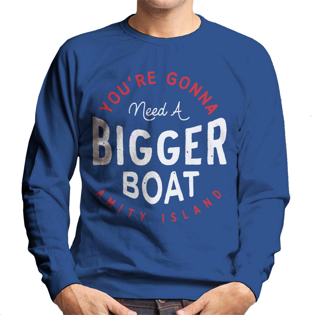 Jaws You Are Gonna Need A Bigger Boat Amity Island Men's Sweatshirt-ALL + EVERY