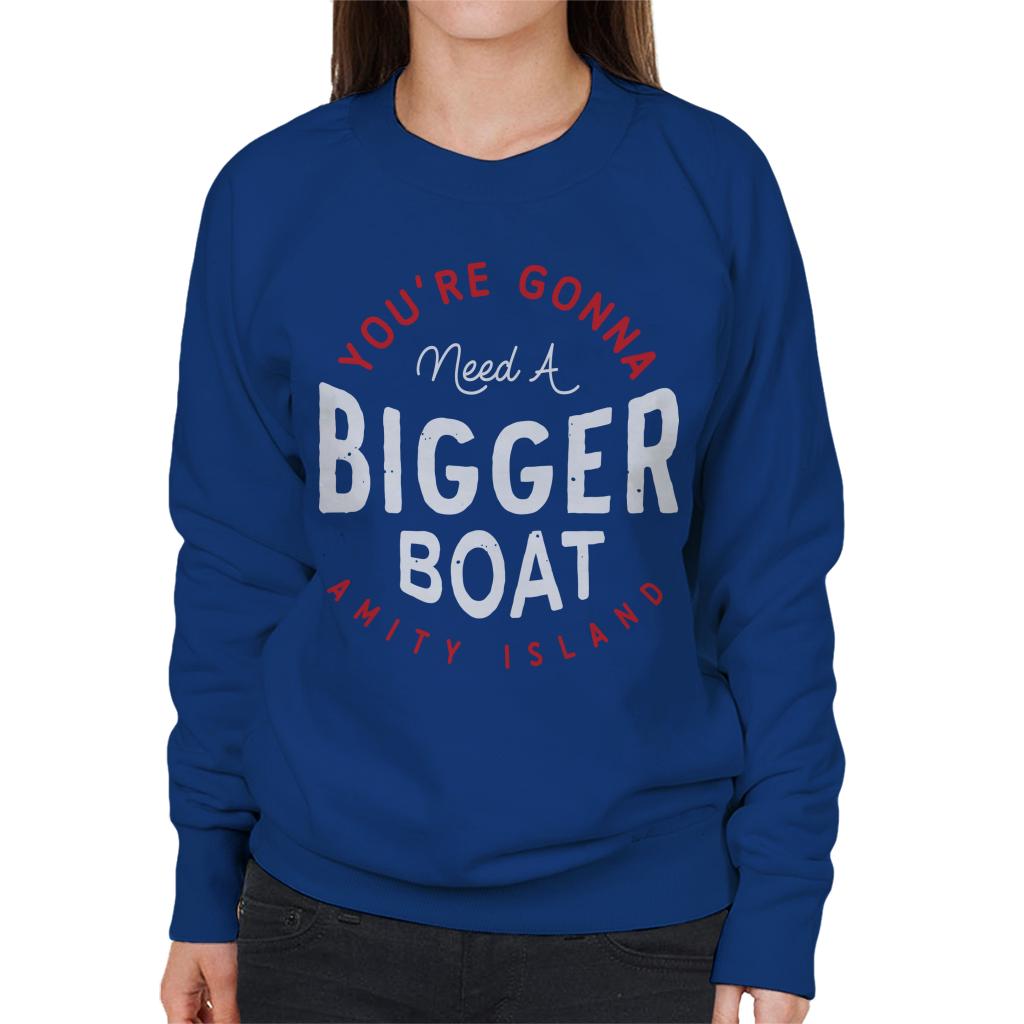 Jaws You Are Gonna Need A Bigger Boat Amity Island Women's Sweatshirt-ALL + EVERY