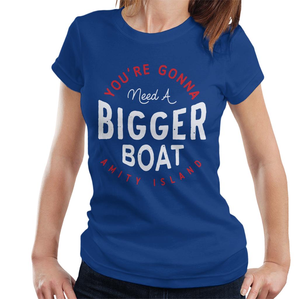 Jaws You Are Gonna Need A Bigger Boat Amity Island Women's T-Shirt-ALL + EVERY