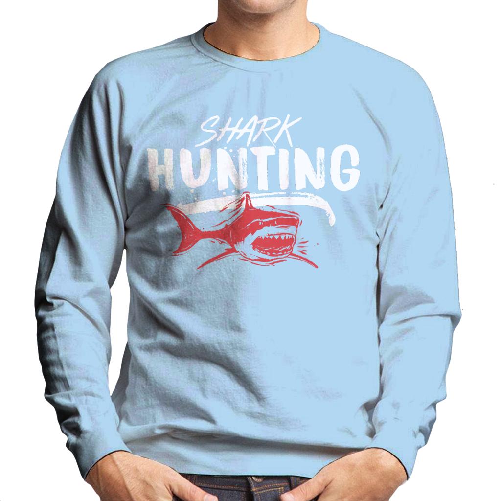 Jaws Shark Hunting Men's Sweatshirt-ALL + EVERY