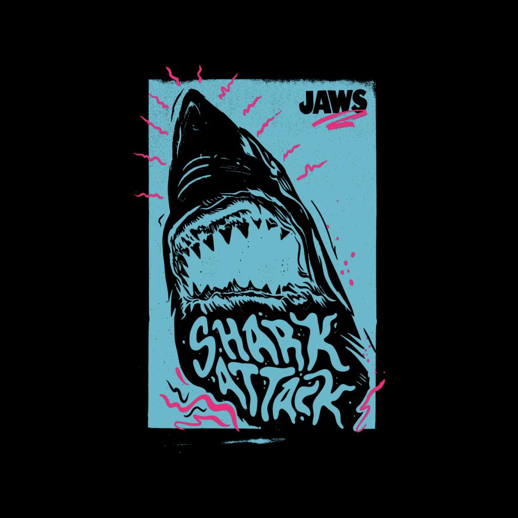 Jaws Shark Attack Wave Men's T-Shirt-ALL + EVERY