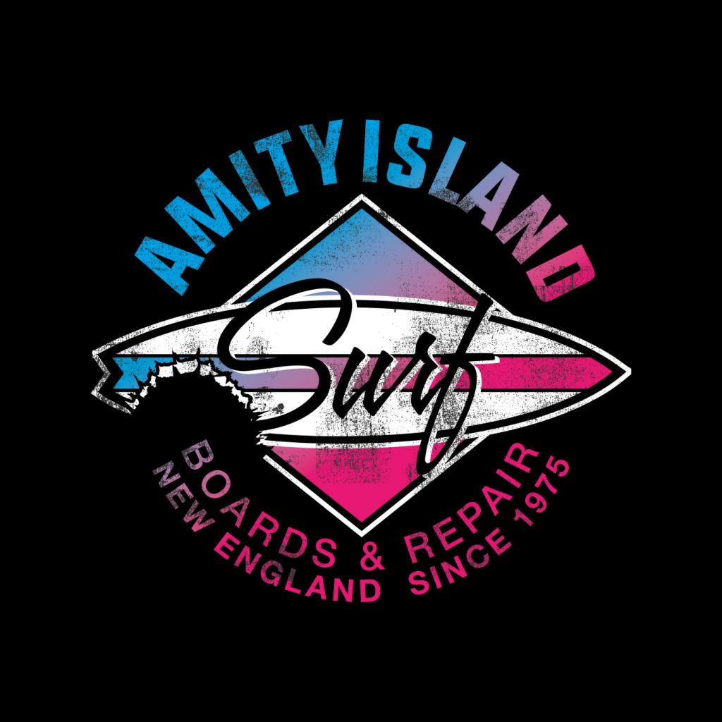 Jaws Amity Island Surf Boards And Repair Women's Hooded Sweatshirt-ALL + EVERY