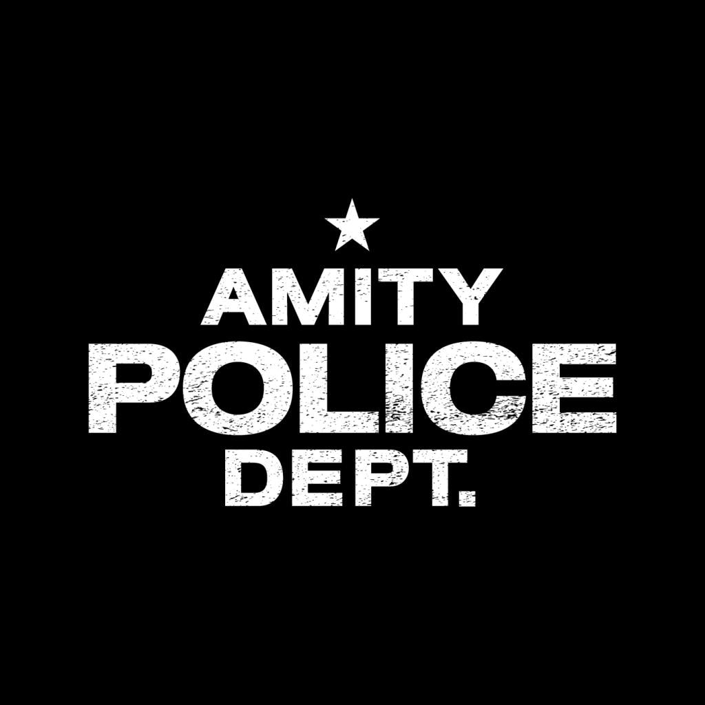 Jaws Amity Police Dept Men's T-Shirt-ALL + EVERY