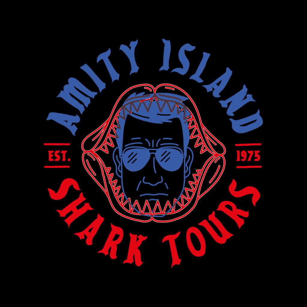 Jaws Amity Island Shark Tours Est 1975 Men's T-Shirt-ALL + EVERY