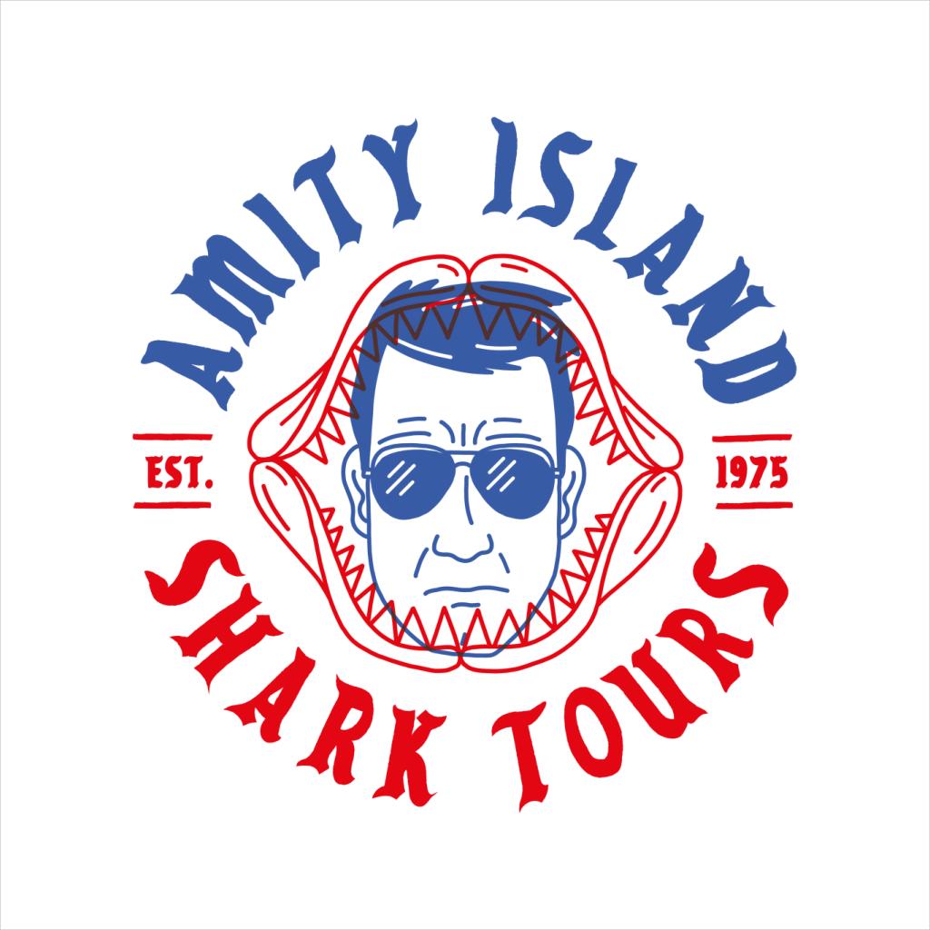 Jaws Amity Island Shark Tours Est 1975 Men's T-Shirt-ALL + EVERY