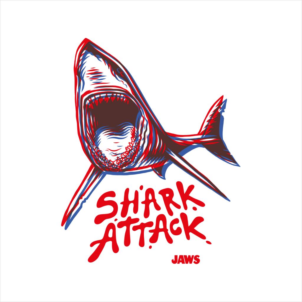 Jaws Neon Shark Attack Women's Sweatshirt-ALL + EVERY