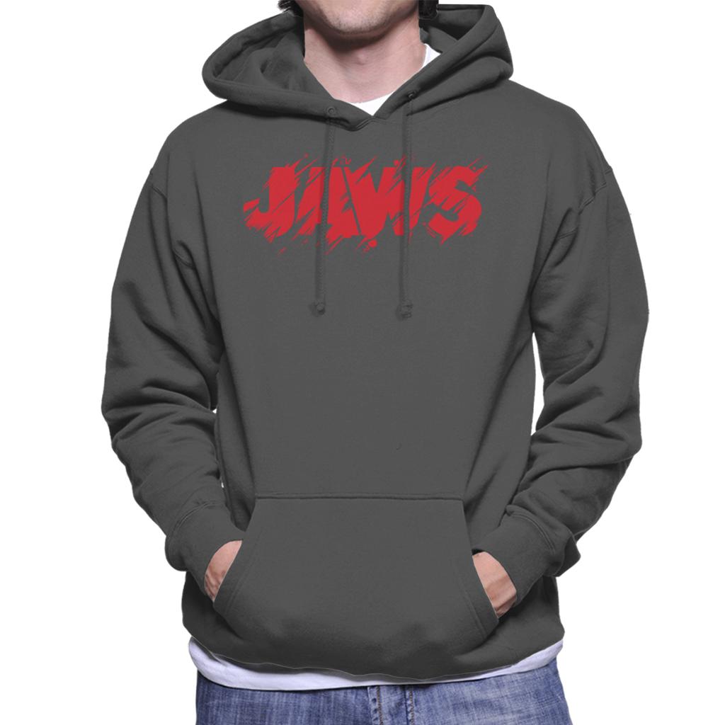 Jaws Vintage Bitten Logo Men's Hooded Sweatshirt-ALL + EVERY