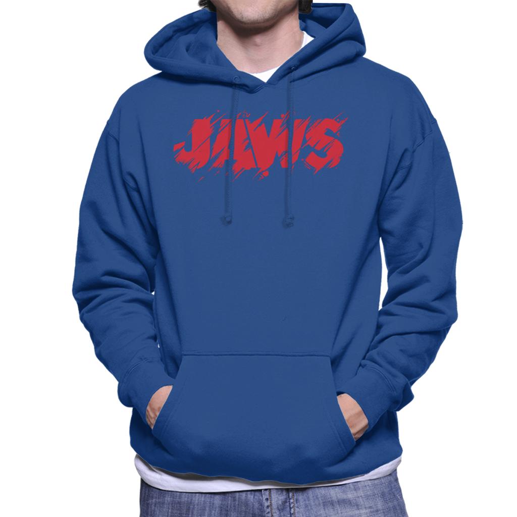 Jaws Vintage Bitten Logo Men's Hooded Sweatshirt-ALL + EVERY