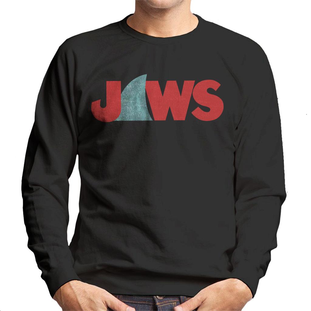 Jaws Shark Fin Logo Men's Sweatshirt-ALL + EVERY