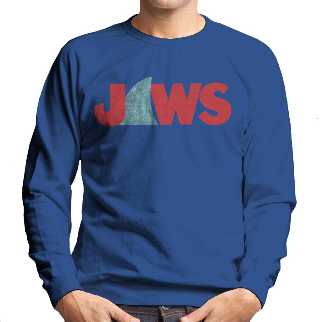 Jaws Shark Fin Logo Men's Sweatshirt-ALL + EVERY