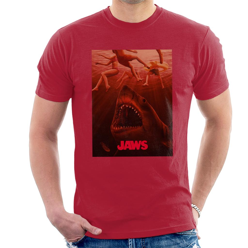 Jaws Under The Water Men's T-Shirt-ALL + EVERY