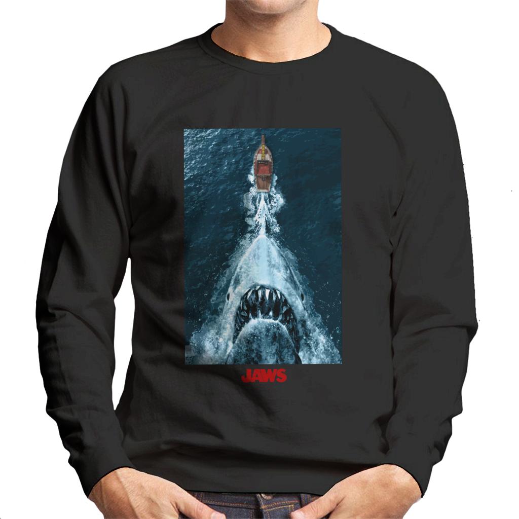 Jaws Following The Orca Men's Sweatshirt-ALL + EVERY