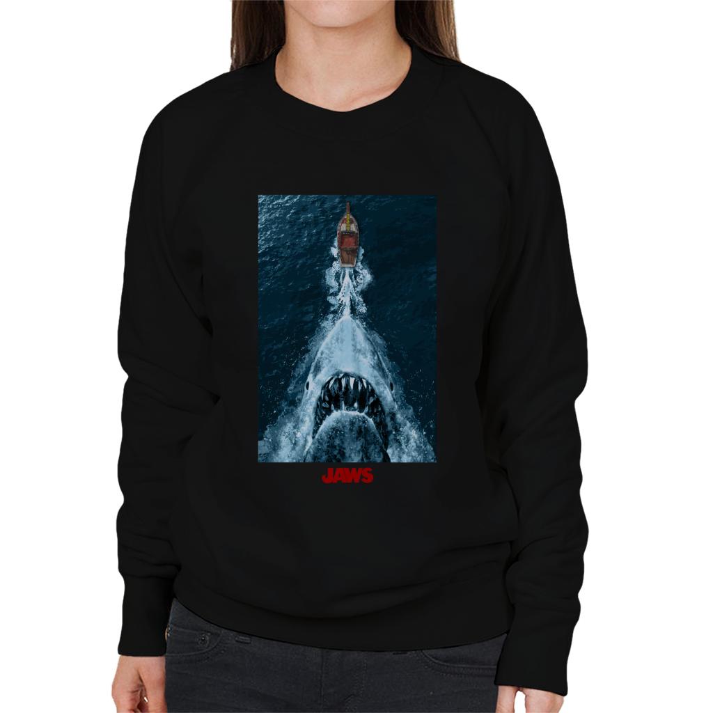 Jaws Following The Orca Women's Sweatshirt-ALL + EVERY