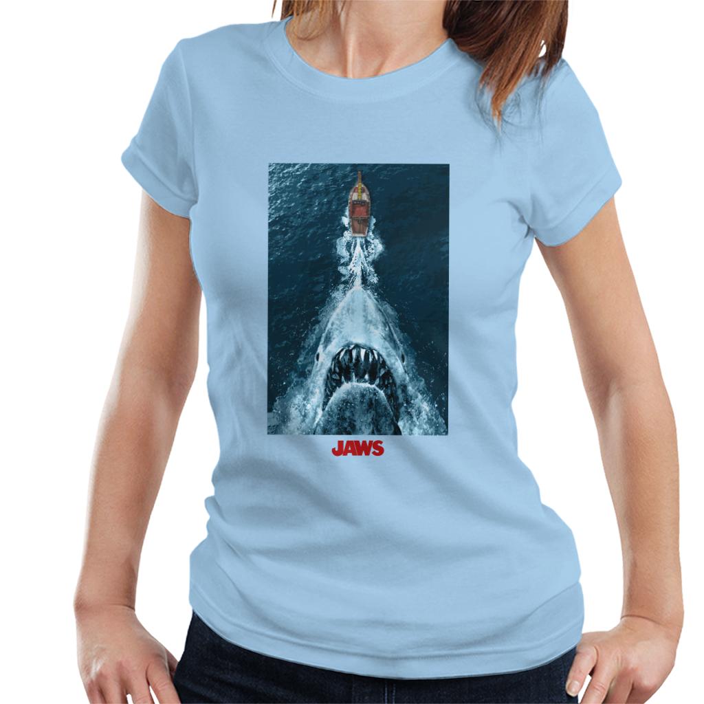 Jaws Following The Orca Women's T-Shirt-ALL + EVERY