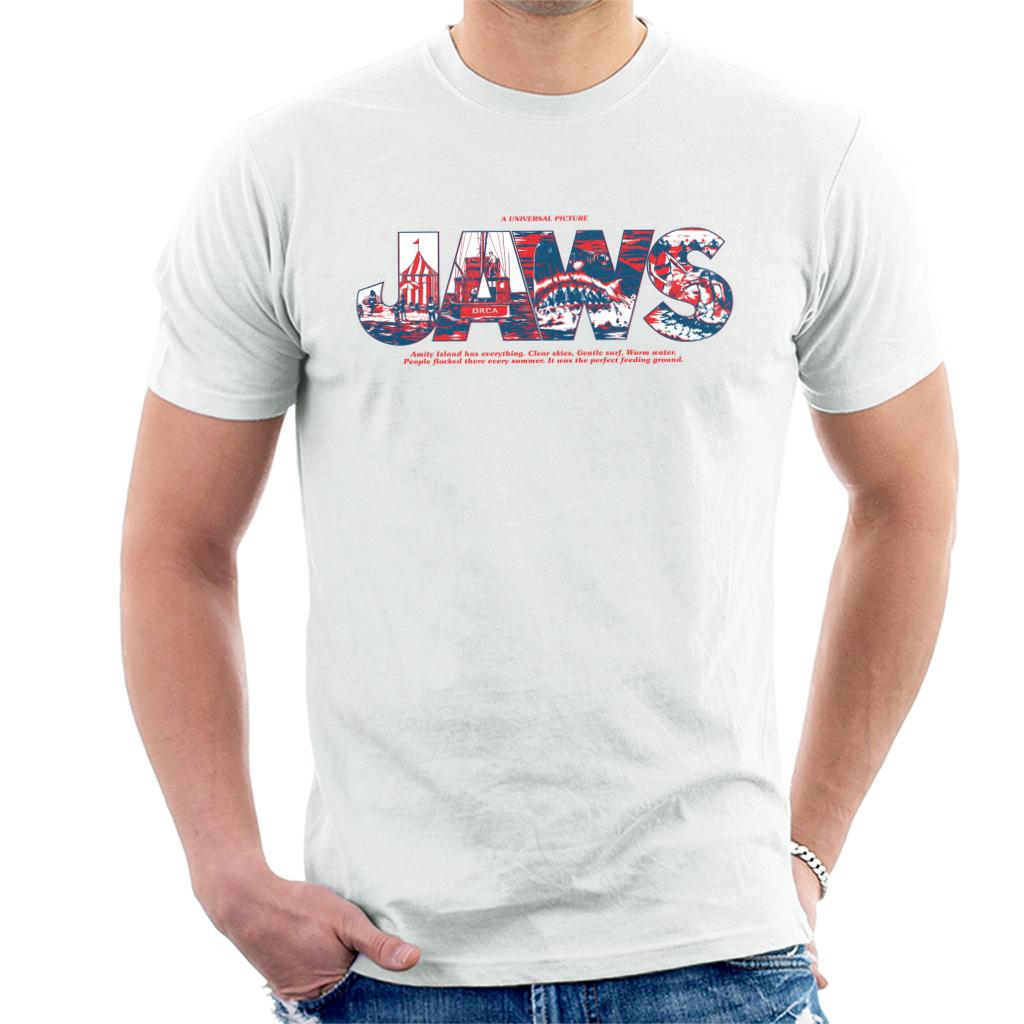 Jaws Amity Island Has Everything Men's T-Shirt-ALL + EVERY