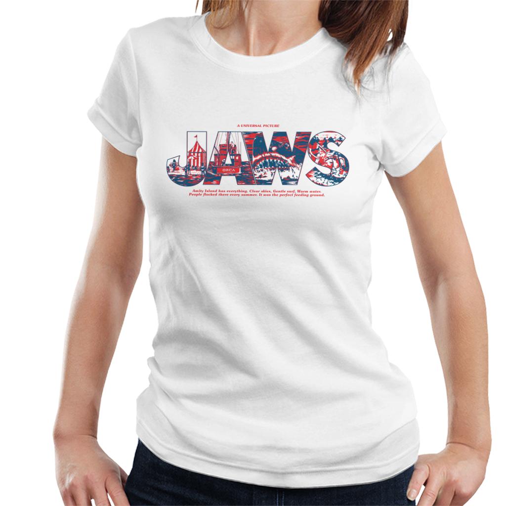 Jaws Amity Island Has Everything Women's T-Shirt-ALL + EVERY