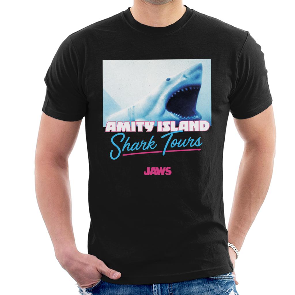 Jaws Amity Island Shark Tours Men's T-Shirt-ALL + EVERY