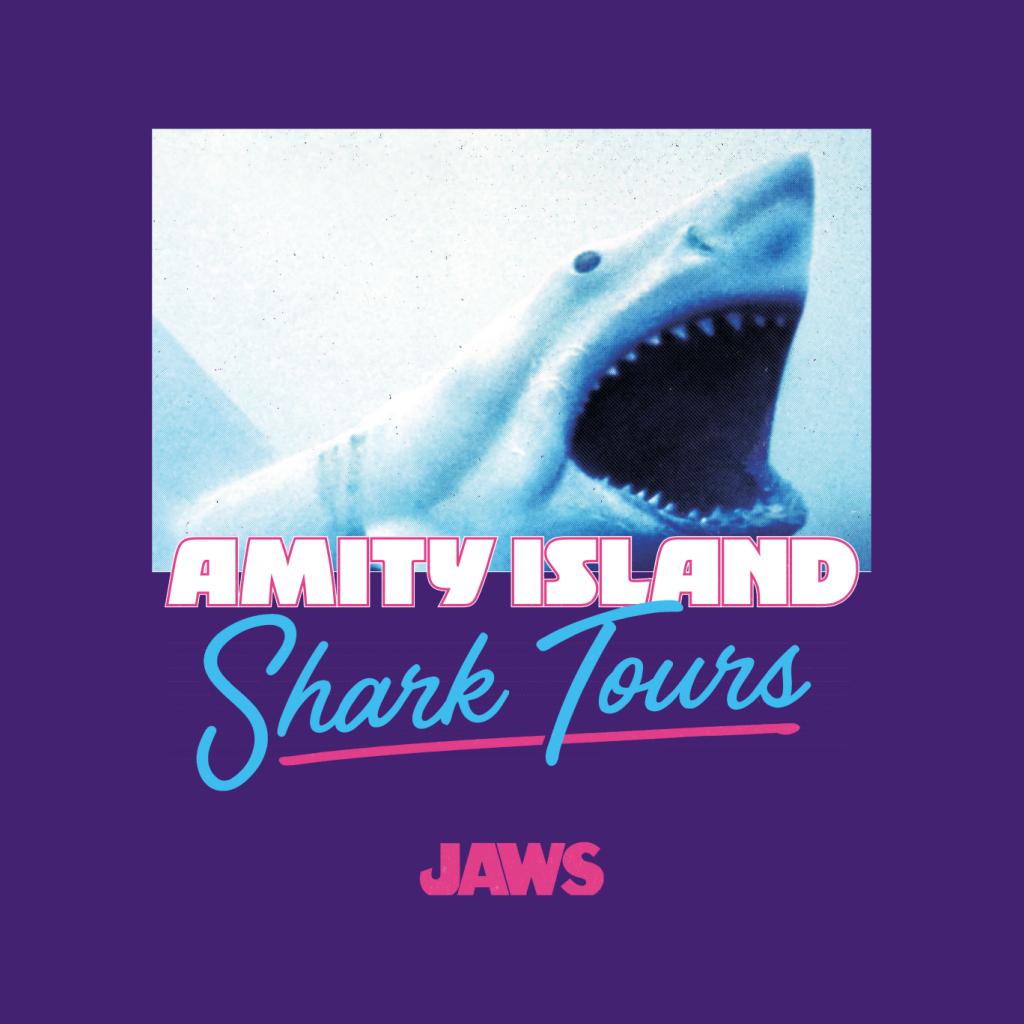 Jaws Amity Island Shark Tours Women's Hooded Sweatshirt-ALL + EVERY