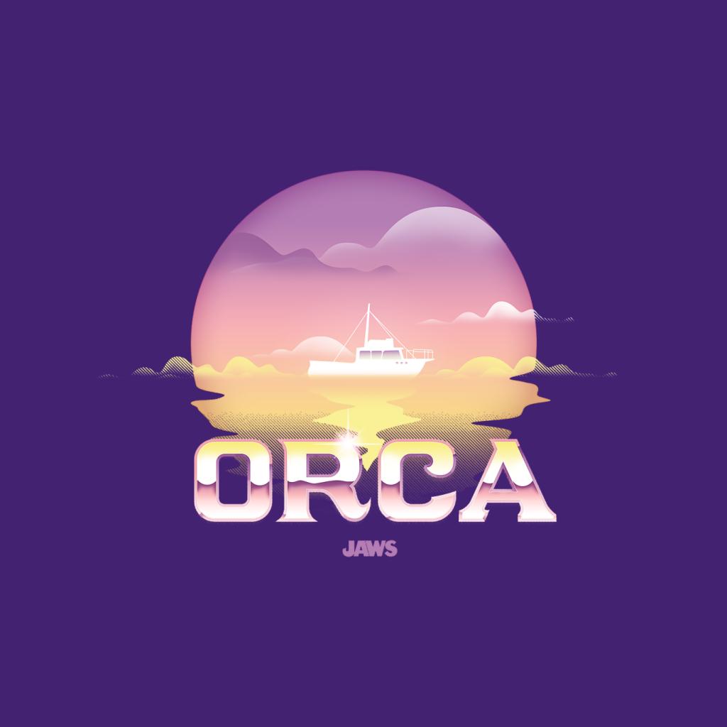 Jaws Orca Sunset In The Sea Women's Sweatshirt-ALL + EVERY