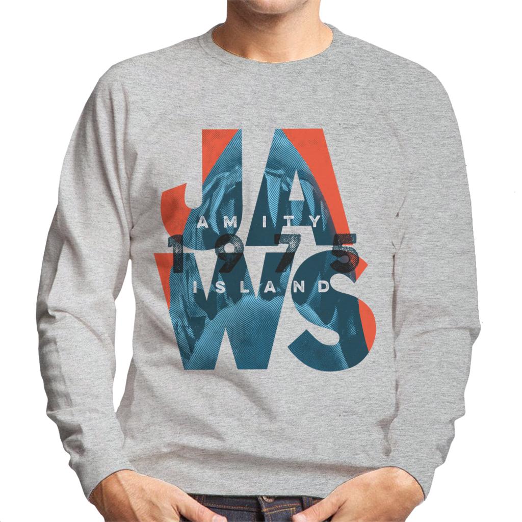 Jaws 1975 Amity Island Men's Sweatshirt-ALL + EVERY