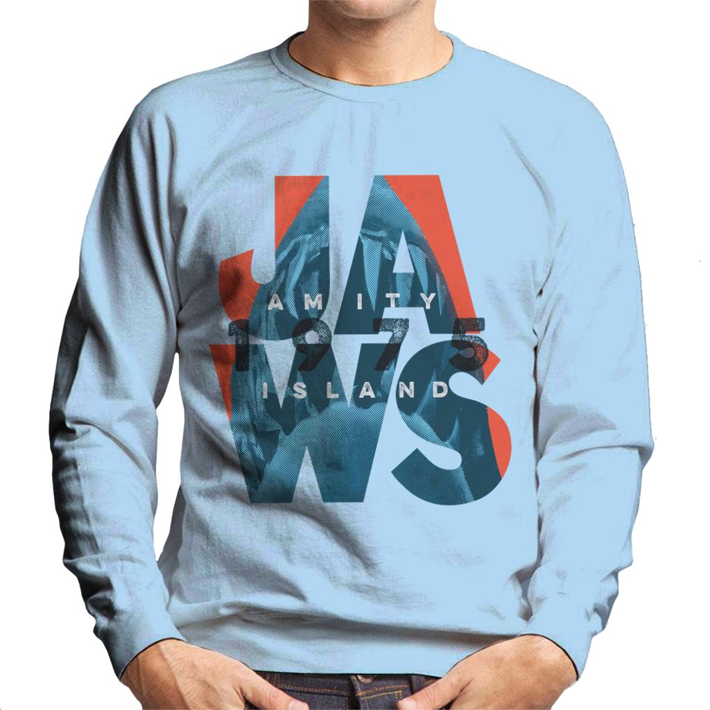 Jaws 1975 Amity Island Men's Sweatshirt-ALL + EVERY