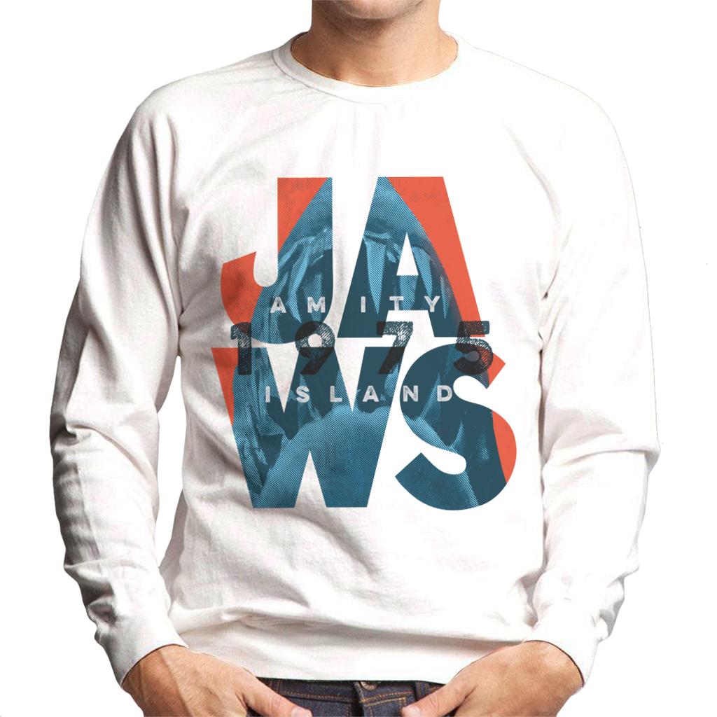 Jaws 1975 Amity Island Men's Sweatshirt-ALL + EVERY