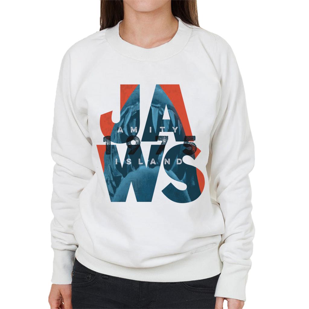 Jaws 1975 Amity Island Women's Sweatshirt-ALL + EVERY