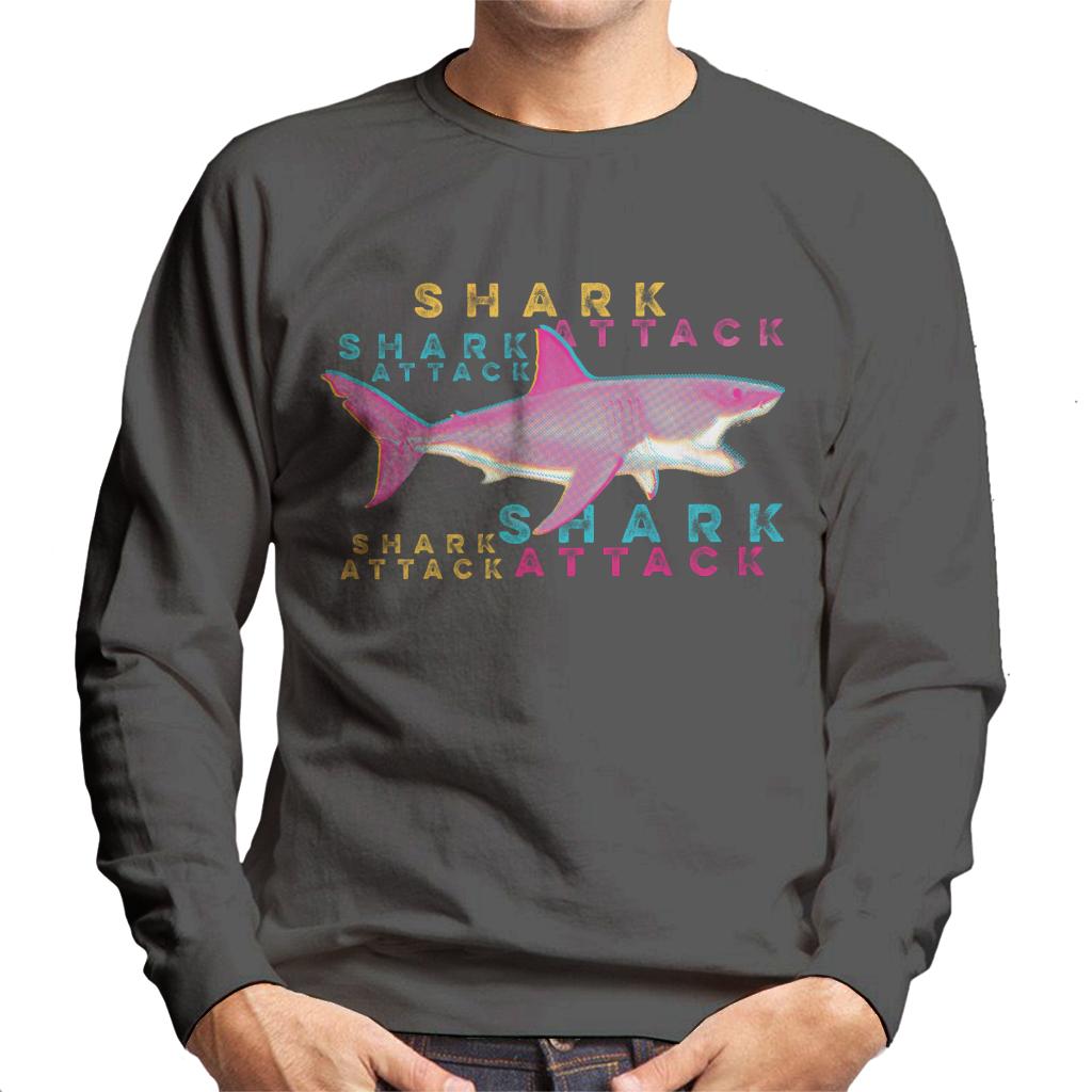 Jaws Shark Attack Men's Sweatshirt-ALL + EVERY