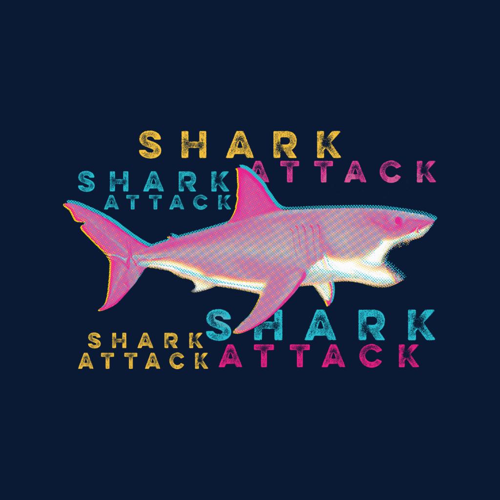 Jaws Shark Attack Men's T-Shirt-ALL + EVERY