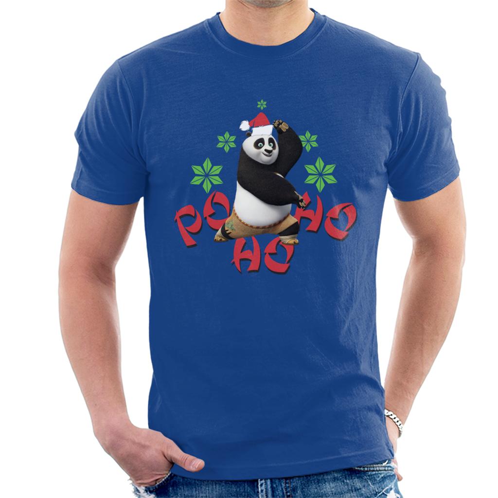 Kung Fu Panda Christmas Po Ho Ho Men's T-Shirt-ALL + EVERY