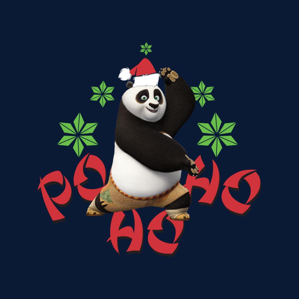 Kung Fu Panda Christmas Po Ho Ho Men's Sweatshirt-ALL + EVERY