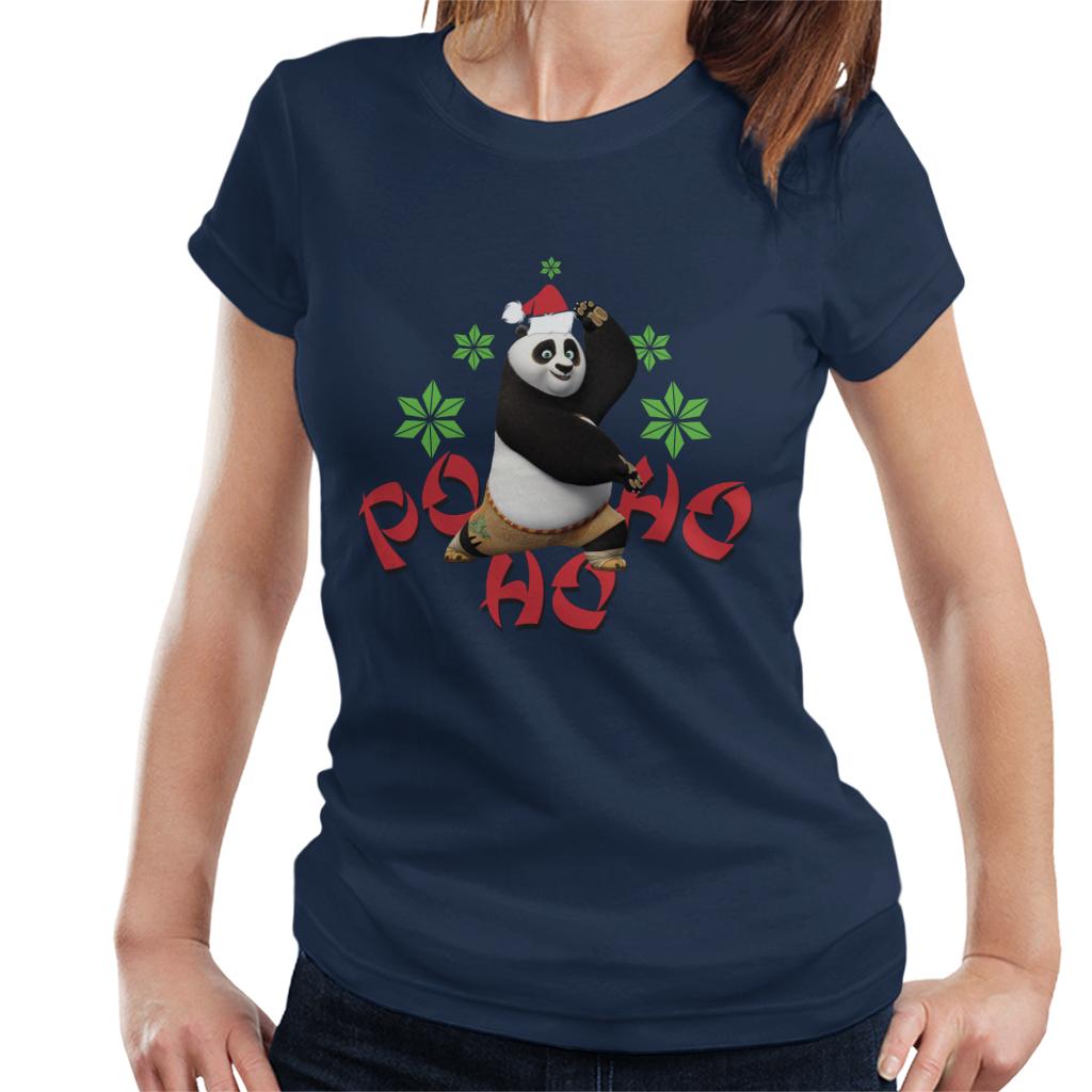 Kung Fu Panda Christmas Po Ho Ho Women's T-Shirt-ALL + EVERY