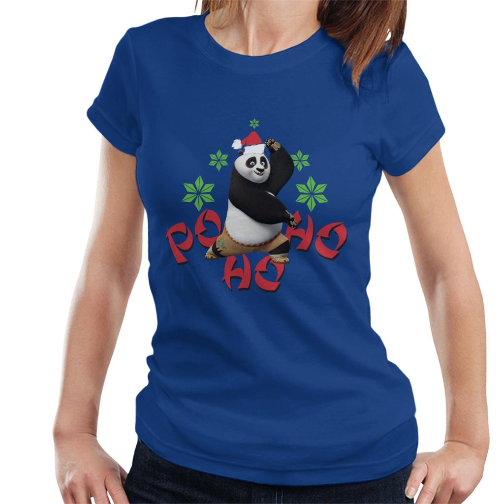 Kung Fu Panda Christmas Po Ho Ho Women's T-Shirt-ALL + EVERY