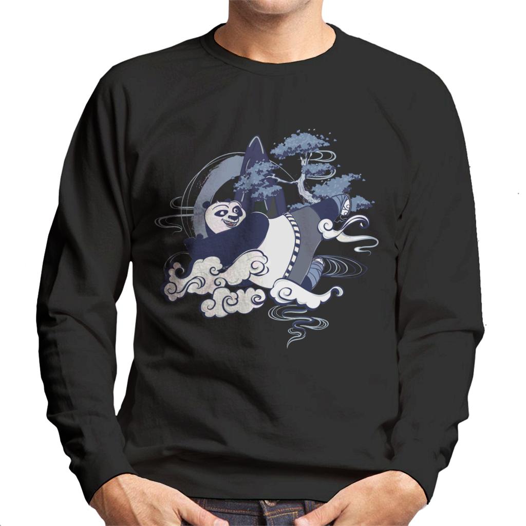 Kung Fu Panda Po Training Men's Sweatshirt-ALL + EVERY