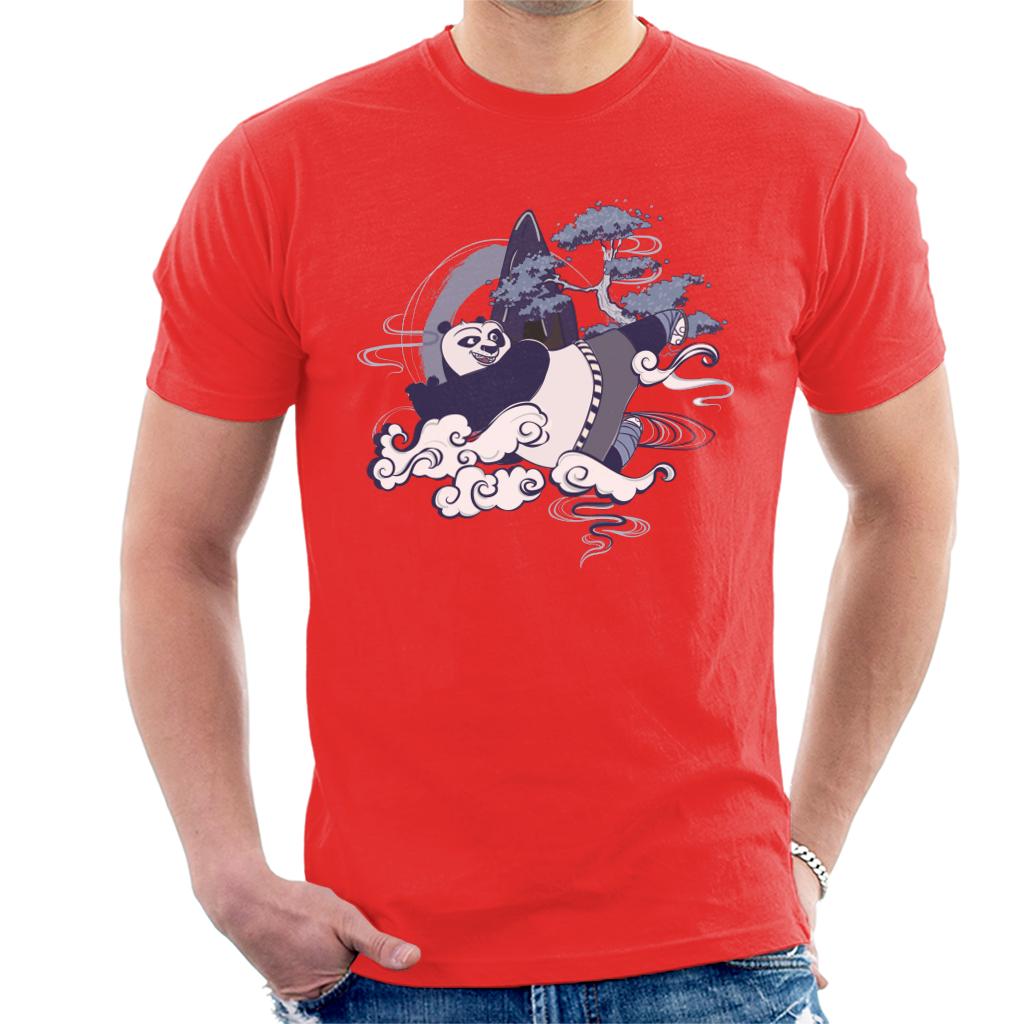 Kung Fu Panda Po Training Men's T-Shirt-ALL + EVERY