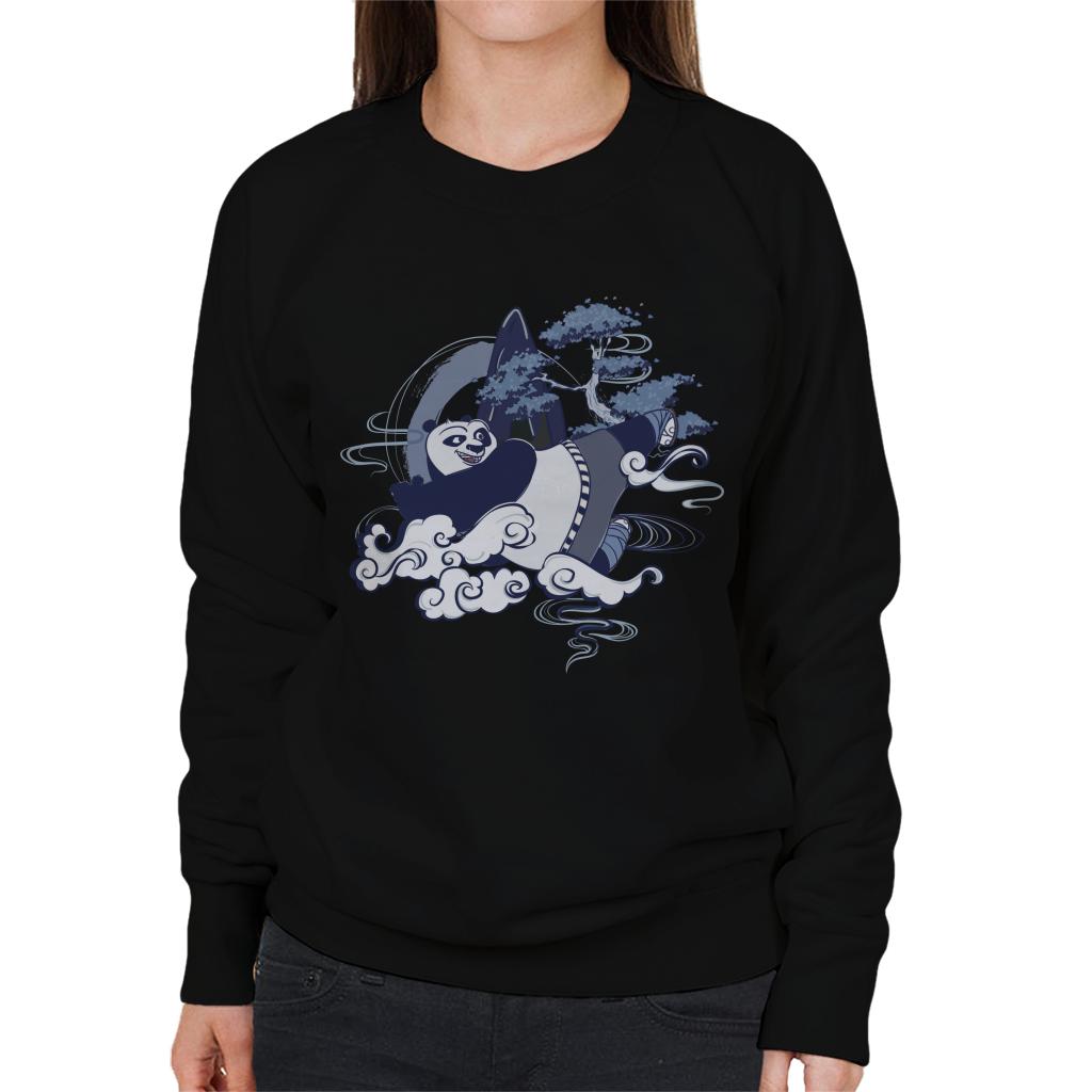 Kung Fu Panda Po Training Women's Sweatshirt-ALL + EVERY