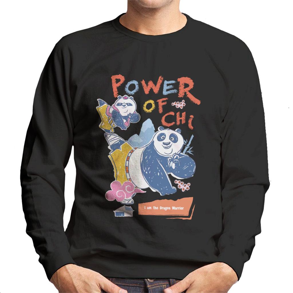 Kung Fu Panda Po Power Of Chi Men's Sweatshirt-ALL + EVERY