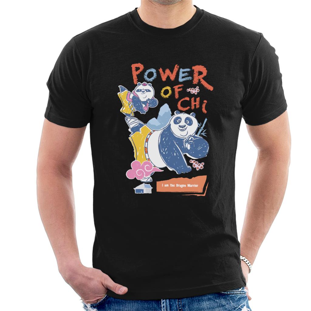 Kung Fu Panda Po Power Of Chi Men's T-Shirt-ALL + EVERY