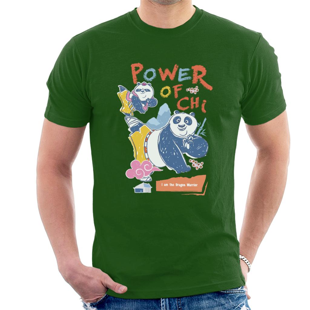 Kung Fu Panda Po Power Of Chi Men's T-Shirt-ALL + EVERY