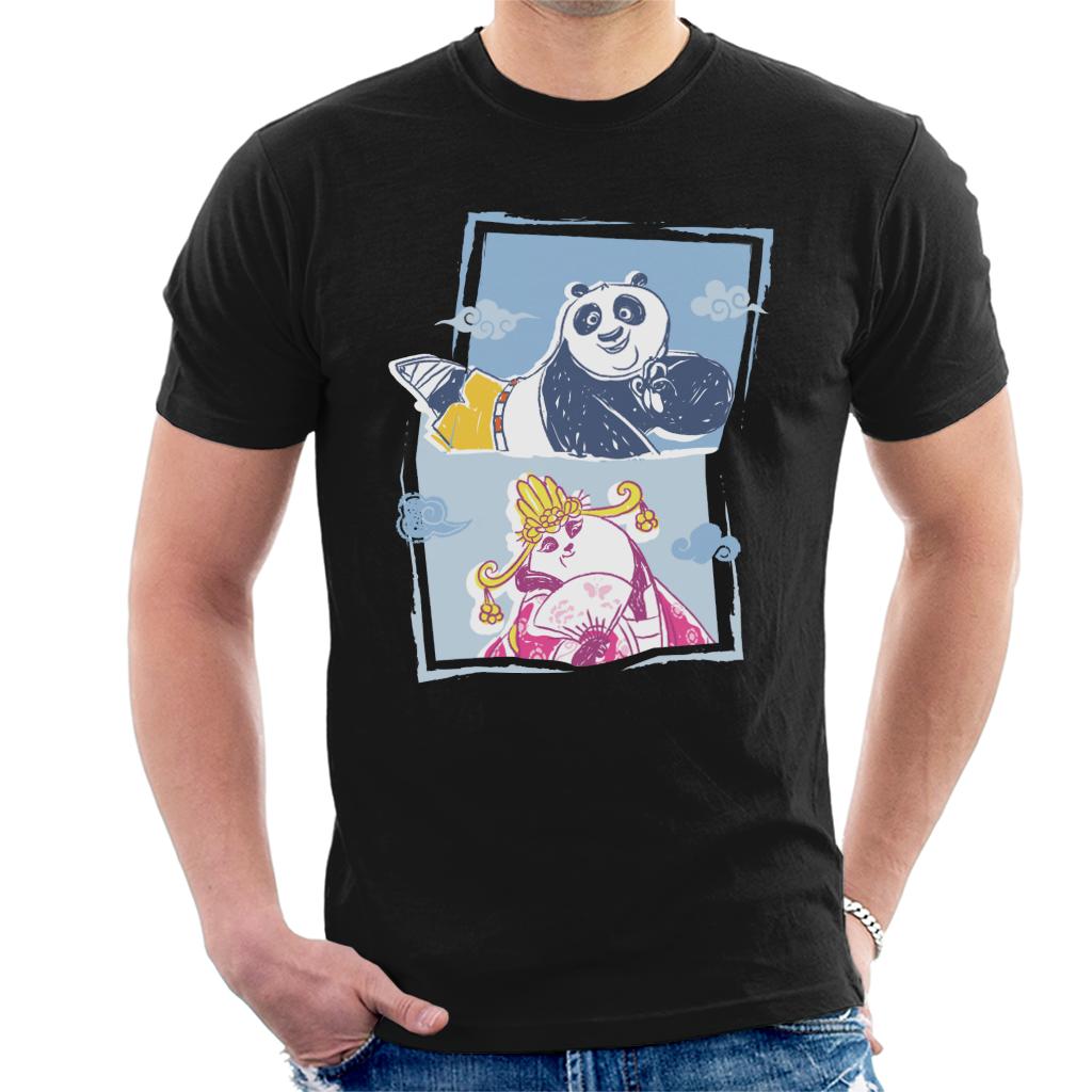 Kung Fu Panda Po And Mei Mei Men's T-Shirt-ALL + EVERY