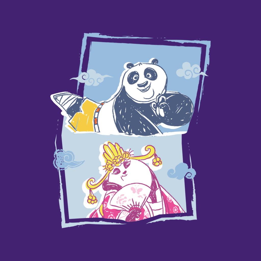 Kung Fu Panda Po And Mei Mei Women's T-Shirt-ALL + EVERY