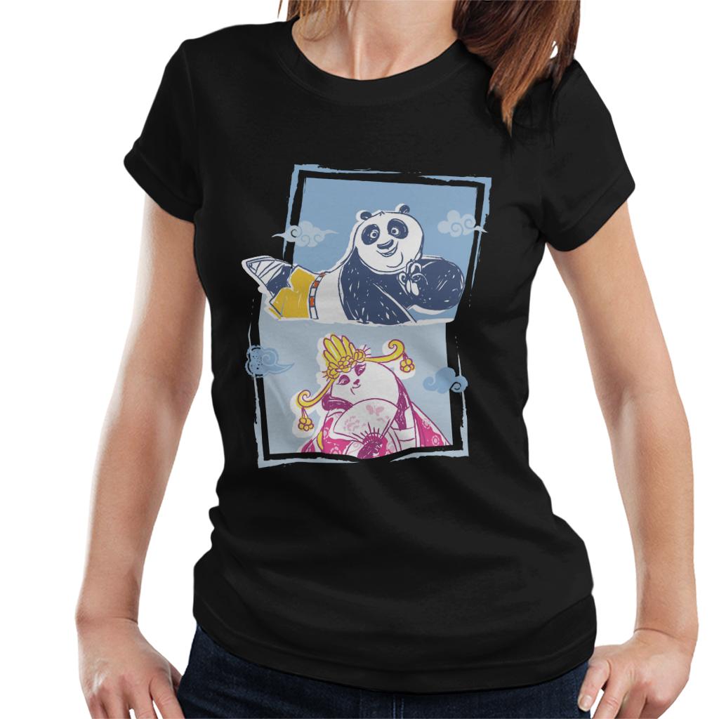 Kung Fu Panda Po And Mei Mei Women's T-Shirt-ALL + EVERY